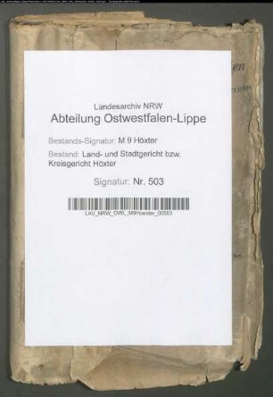 Beglaubigung der Heiraten unter den Juden.: Bd. 3