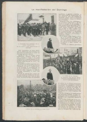 La manifestación del Domingo