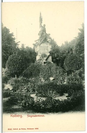 Kolberg. Siegerdenkmal
