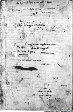Alcuini expositio in evangelium Johannis, praemissis epistolis Gislae et Richtrudae ad Alcuinum et Alcuini ad easdem - BSB Clm 14391