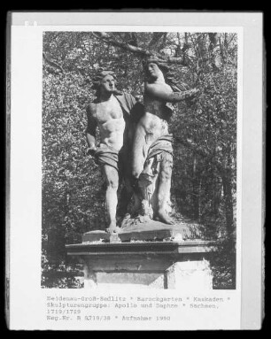 Skulpturengruppe: Apollo und Daphne