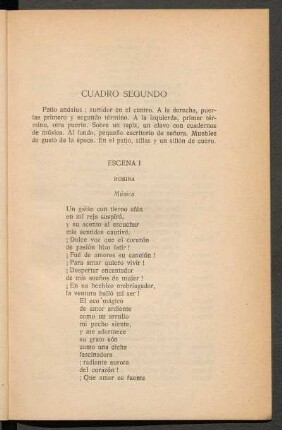 Cuadro segundo