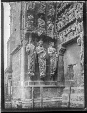 Kathedrale, Portal - Figurenfries