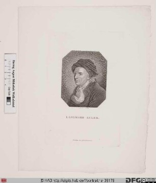 Bildnis Leonhard Euler