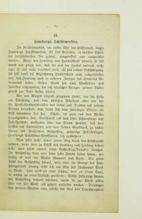 21. Hamburgs Schiffswerften