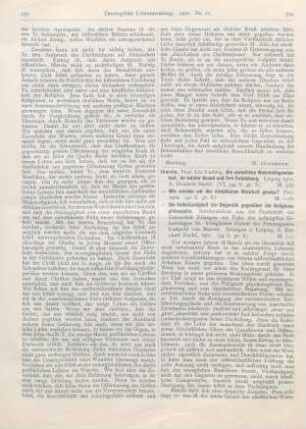 334-341 [Rezension] Ihmels, Ludwig, Die christliche Wahrheitsgewissheit, ihr letzter Grund und ihre Entstehung