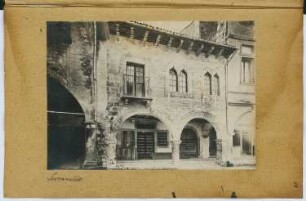 Castello di Serravalle: Ansicht (aus: Skizzen- und Fotoalbum 5)
