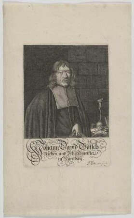 Bildnis des Johann David Götsch