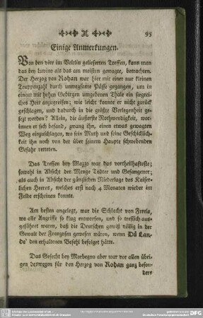 Einige Anmerkungen