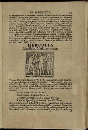 Hercules Alcestidem Marito restituens.