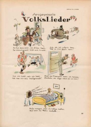 "Angepasste Volkslieder"