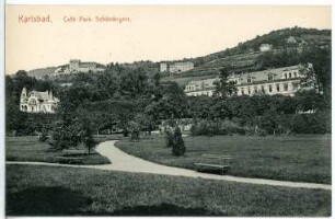 Karlsbad. Villa Margaretha und Café "Park Schönbrunn" (1860)