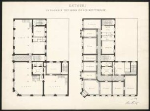 Wohn- und Geschäftshaus, Berlin: Grundrisse