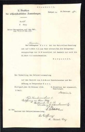 Kriegssteuerungszulage Kerz, Joseph