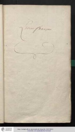 Livres francois