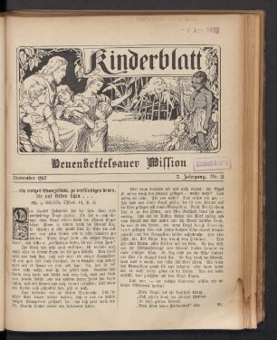 Nr. 11. November 1912