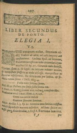 Liber Secundus De Ponto.