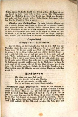 Münchner Bock-Blatt. 1844