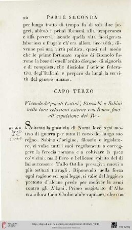 Capo terzo