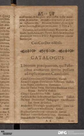 Catalogus