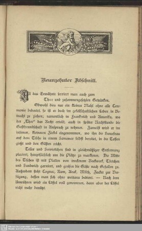 Neunzehnter Abschnitt. Thee und andere zusammengesetzte Getränke