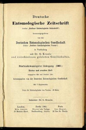 Erstes und zweites Heft