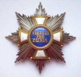 Militär-Max-Joseph-Orden, Bruststern zum Großkreuz