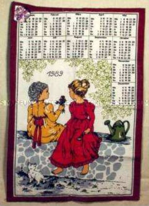 Wandkalender (Mehrzwecktuch)