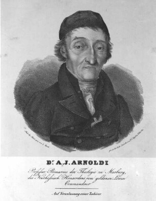 Albert Jacob Arnoldi (1750-1835), 1789-1829 Professor der Theologie in Marburg