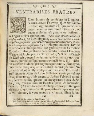 Acta in Consistorio Secreto Habito A Sanctissimo Domino Nostro Pio Divina Providentia Papa Sexto Feria VI. Decembris MDCCLXXVIII. : Solemni Dominicæ Nativitatis Die Statim Post Missam Pontificalem In Basilica Vaticana ...