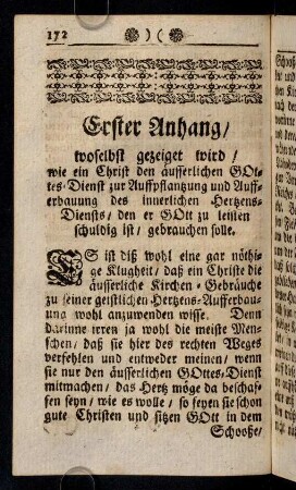 172-190, Erster Anhang