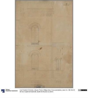 Litauen. Palais Wittgenstein. Fassadendetails