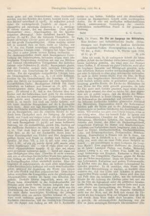 108-109 [Rezension] Falk, Franz, Die Ehe am Ausgange des Mittelalters. Eine kirchen- und kulturhistorische Studie