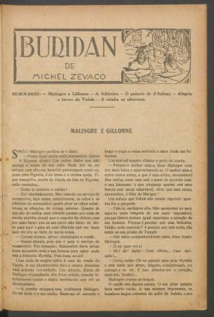 Buridan : Romance heróico