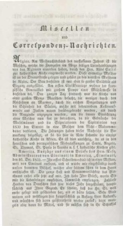172-219 Miscellen und Correspondenz-Nachrichten