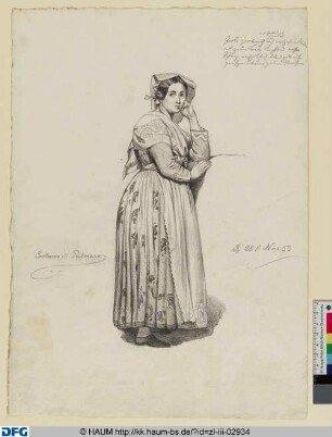 Kostüm aus Palmaro (Costuma di Palmaro)