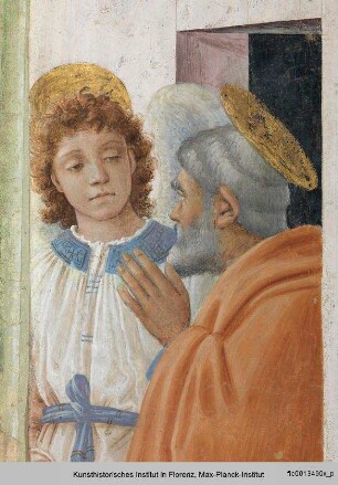 Freskenzyklus : Der Engel führt Petrus aus dem Kerker