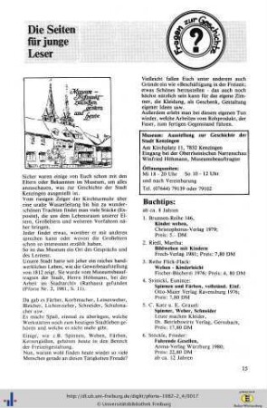 Für junge Leser