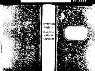 Holzhausen, Rheinau OG; Evangelische Gemeinde: Standesbuch 1835-1870