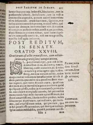 Post Reditum, In Senatu. Oratio XXVIII.