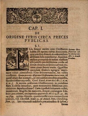 Diss. iuris eccl. de iure precum publicarum, von öffentlichen Kirchen-Gebethern