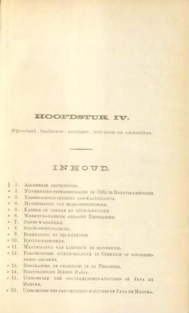 Hoofdstuk IV. Nijverheid, landbouw, neringen, bedrijven en ambachten