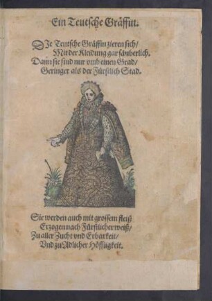 Ein Teutsche Gräffin.