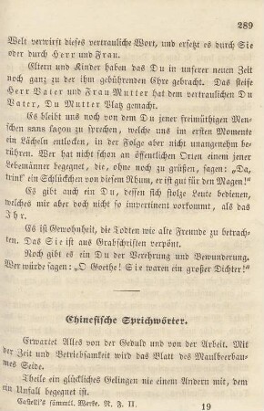 Chinesische Sprichwörter