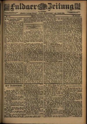 Ausgabe vom Dienstag, den 21. Oktober 1902.