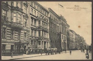 Ansichtskarte der Halleschestraße, Askanisches Gymnasium [2/2]