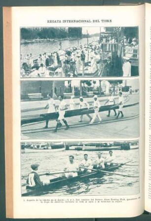 Regata Internacional del Tigre - [Ilustración]