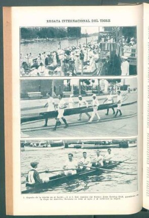 Regata Internacional del Tigre - [Ilustración]