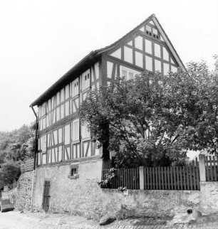 Fachwerkwohnhaus; Ortenberg, Mühlgasse 11