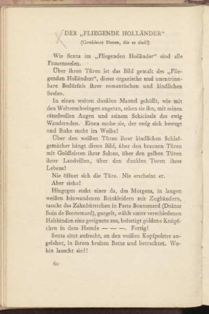 Der "Fliegende Holländer"